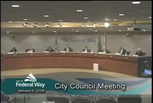 Federal Way council clears consent items, delays public-art award and reviews transit, lease items