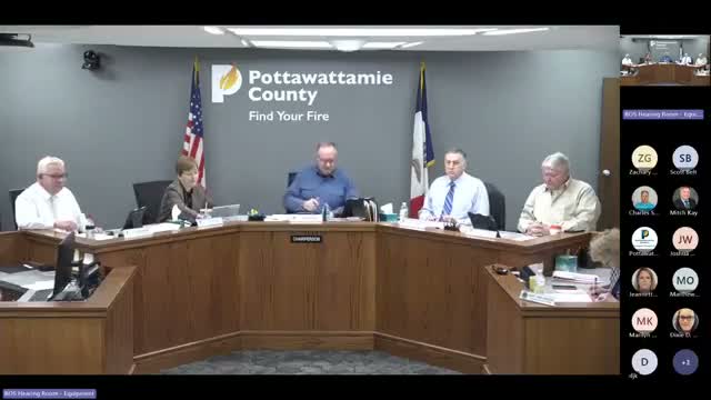 Pottawattamie supervisors approve routine 2026 resolutions, road authority and staffing appointments