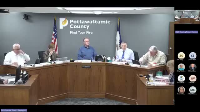 Pottawattamie County Board swears in Keith Jones and elects 2026 leadership