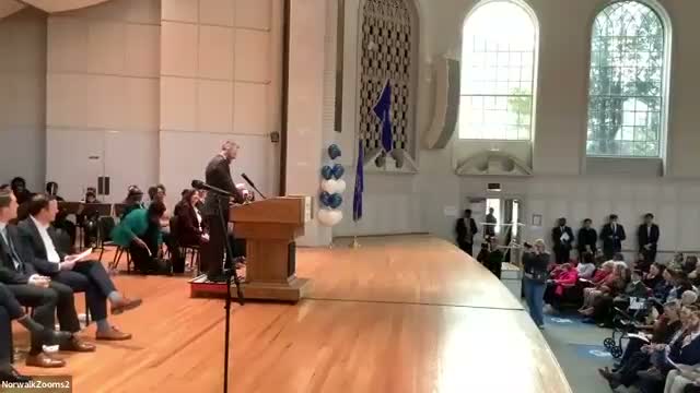 Barbara Smith sworn in as Norwalk mayor; officials pledge support for schools, housing and infrastructure