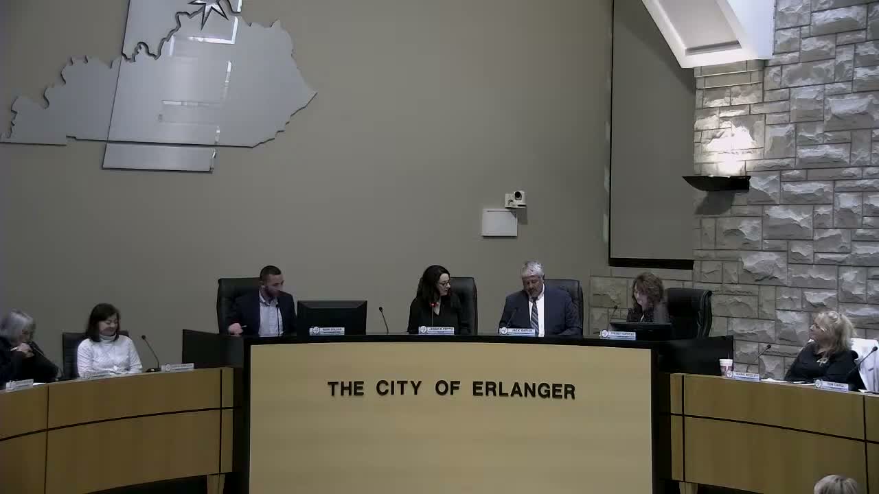 Erlanger council records first reading of zoning change tied to Kentucky House Bill 160