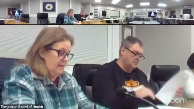 Templeton Board of Health: influenza A ‘‘running rampant,’’ officials urge vaccination and caution