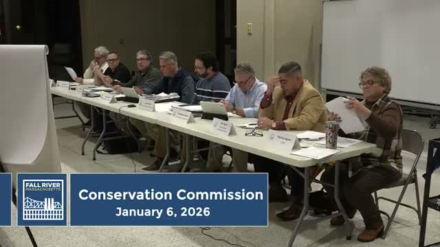 Fall River conservation panel conditionally clears plan for 48‑unit Hyde Development pending drainage review