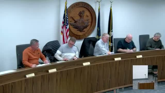 Howard County Drainage Board elects 2026 officers, reappoints attorney and secretary