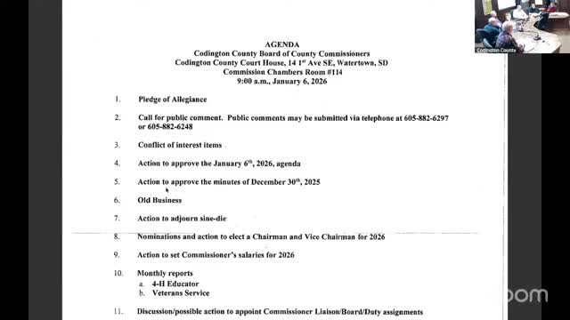 Troy Van Duzen re-elected chair; Commissioner McElhaney confirmed vice chair