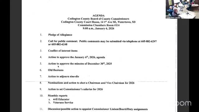 Codington County commissioners approve 2.5% pay increase after split votes