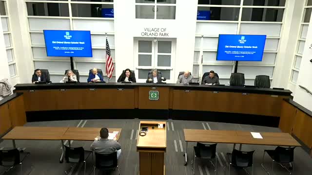 Orland Park approves exterior updates for Old Orland Library