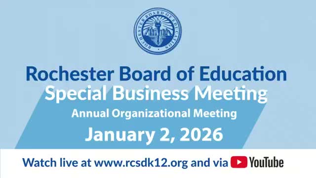 Rochester City School District board elects Camille Simmons president and Amy Malloy vice president