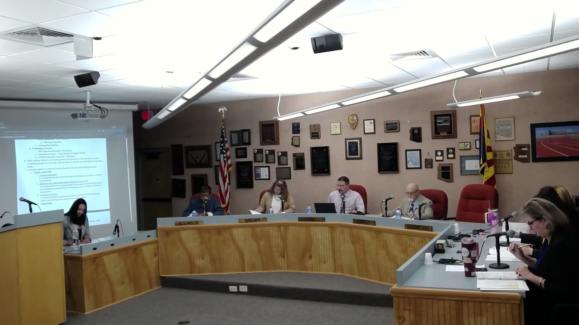 Sierra Vista Unified board approves job‑description changes, personnel actions and student travel; denies a waiver request