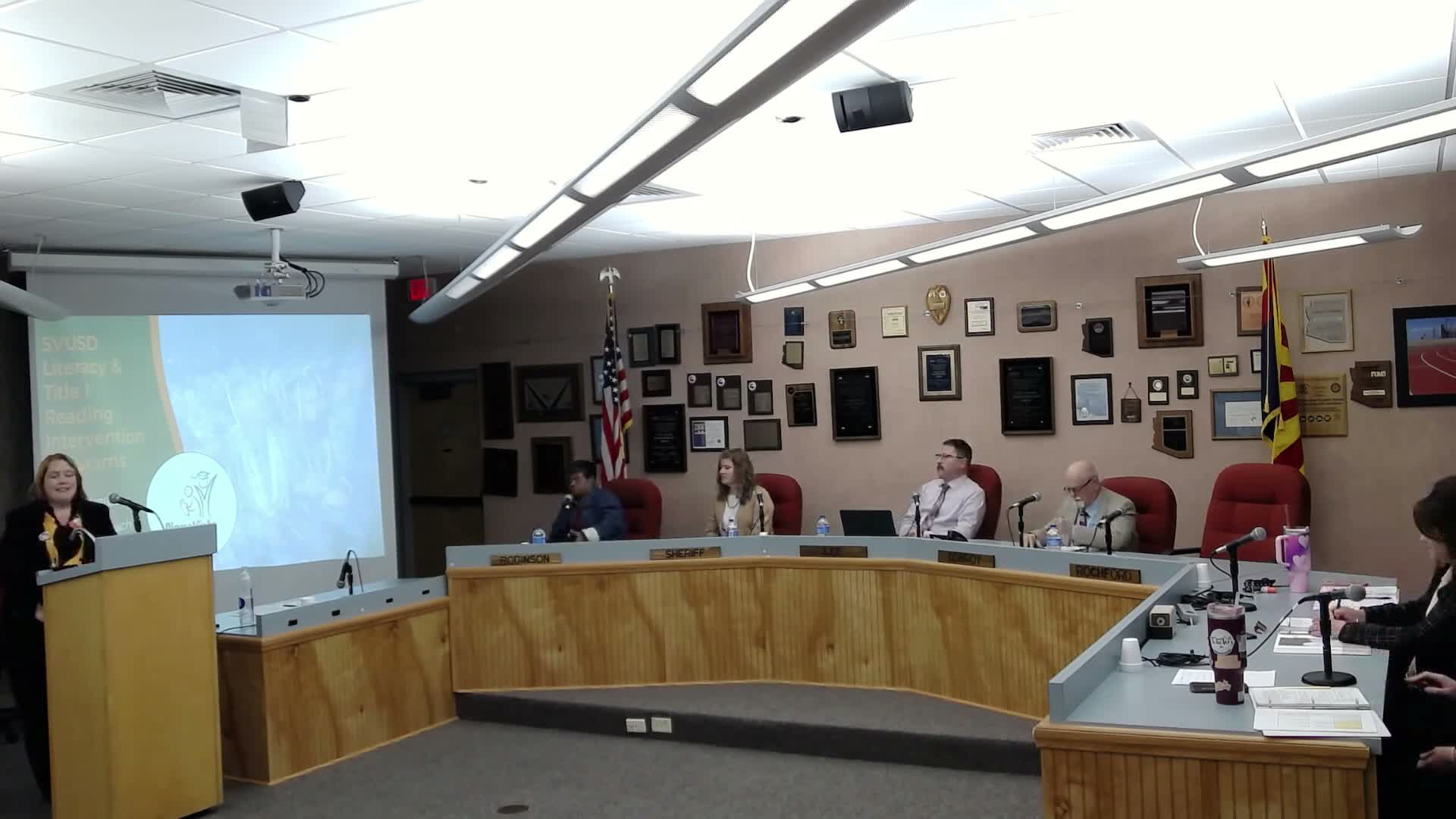 Sierra Vista Unified details Title I reading supports and K–3 literacy interventions