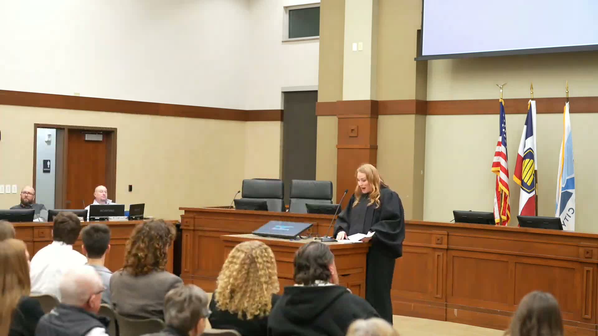 Highland swears in new mayor, council members and youth council