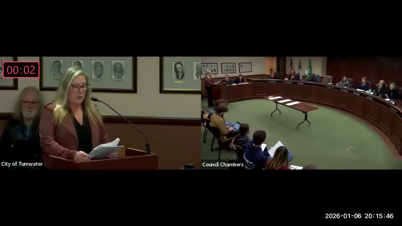 Tumwater confirms Paul Simmons as city administrator after heated exchange over contract wording