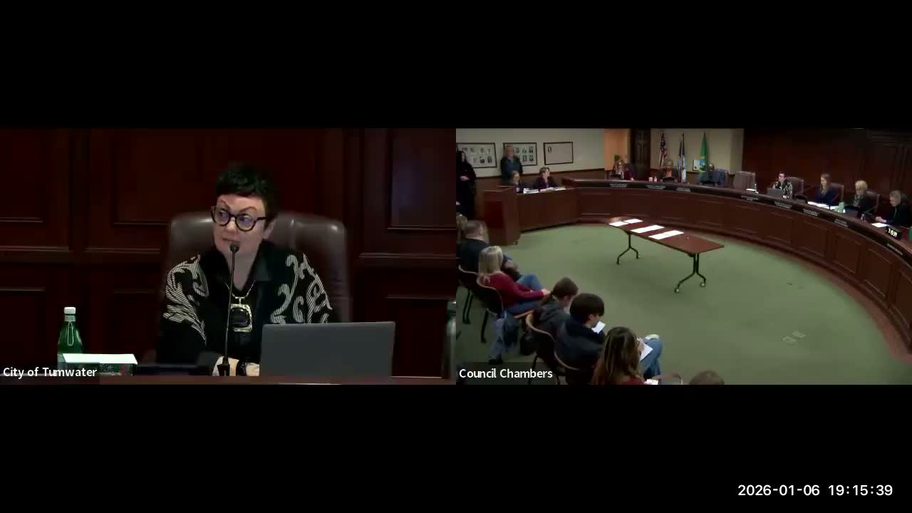 Tumwater council swears in officials, proclaims Jan. 19 as Martin Luther King Jr. Day