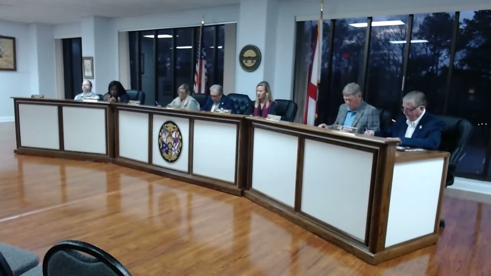 Council moves to consider resolution authorizing settlement documents in Passama fire case