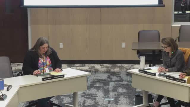 County staff says Brookins building officially listed; listing price given in transcript as '3.5'