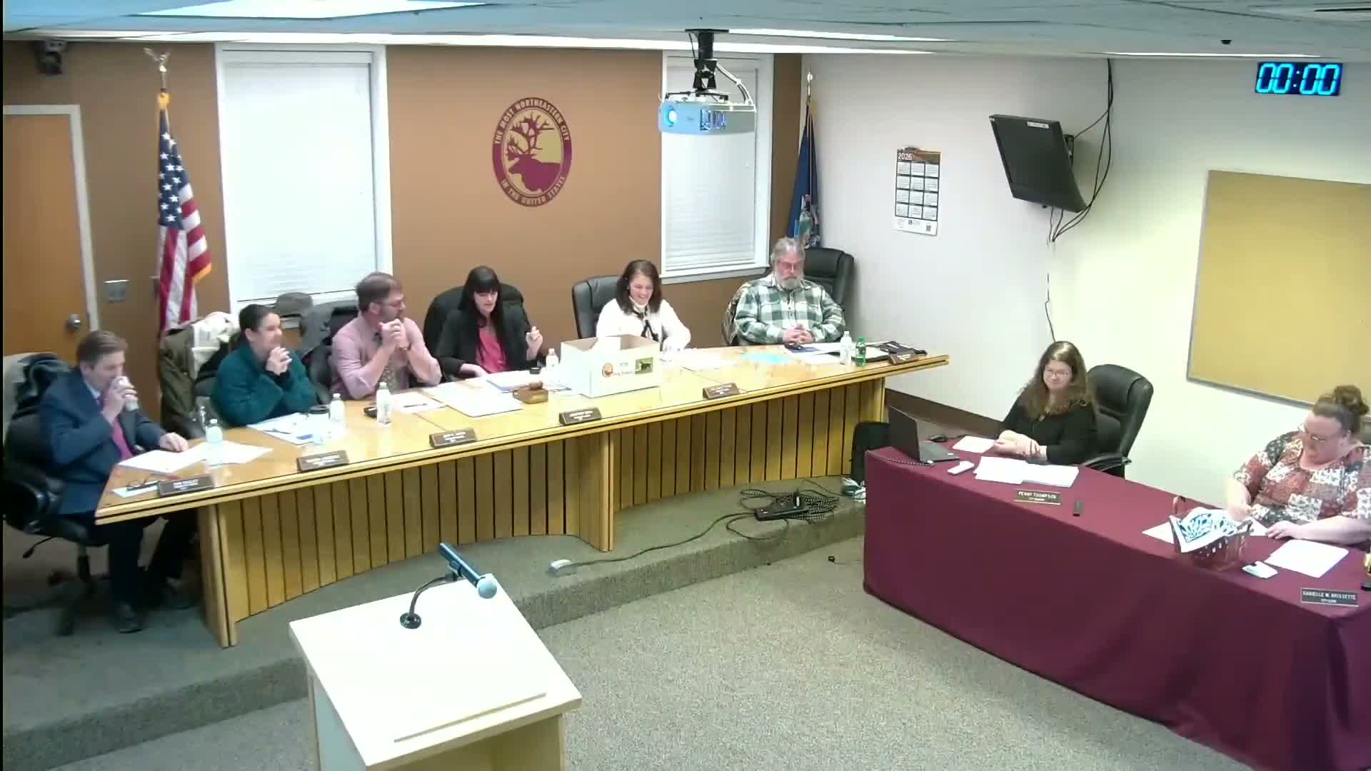 Caribou council organizes for 2026: leadership elected, administrative appointments and calendar set