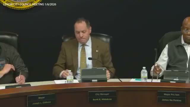 Lenoir council adopts ordinance clarifying prohibited camping, storage on city property after public hearing