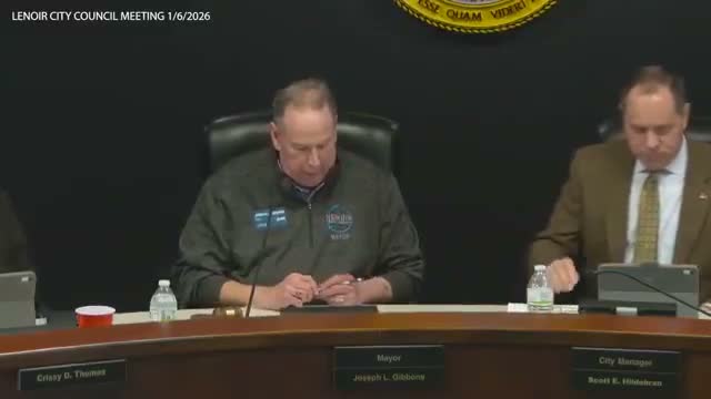 Lenoir council accepts FY2024-25 audit; auditors report no material weaknesses