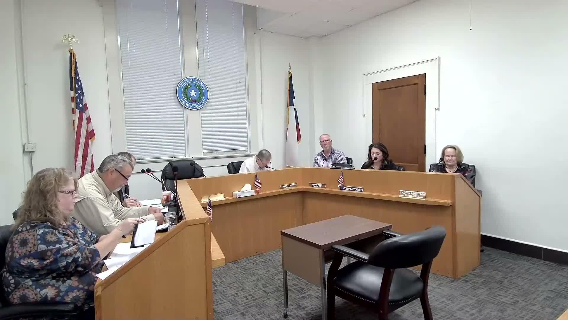 Brown County administers oath to David Bechtold as county treasurer