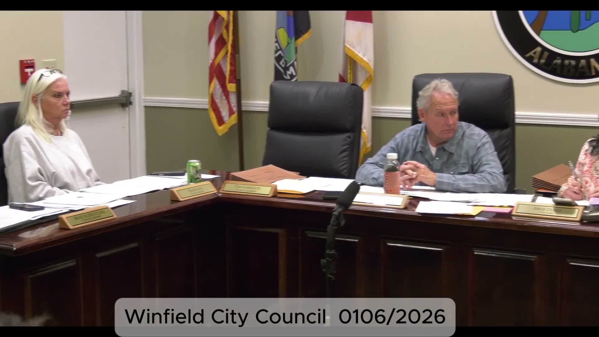 Greenfield council adopts Human Trafficking proclamation, authorizes equipment purchases and several routine actions