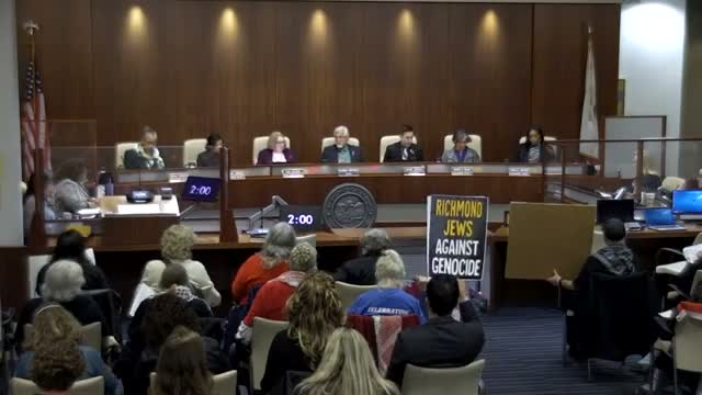 Richmond council rejects emergency addition to censure mayor after hours of divided public comment