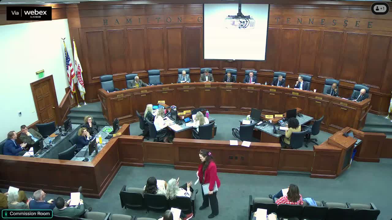 Hamilton County Commission approves slate of resolutions including park restroom, McNabb Center funding and Songbirds history exhibit