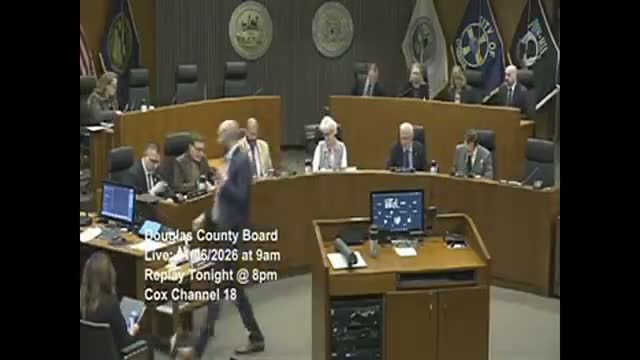 Votes at a glance: Douglas County commissioners, Jan. 6, 2026