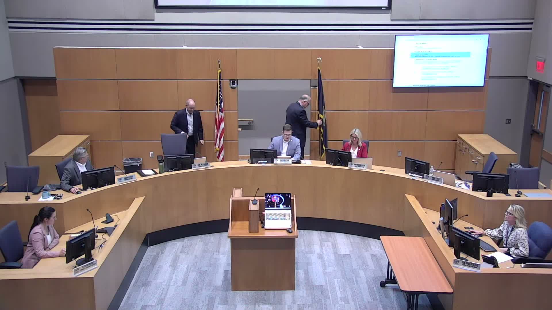 Sarpy County approves routine consents, tax corrections and awards $165,000 HVAC contract; enters executive session