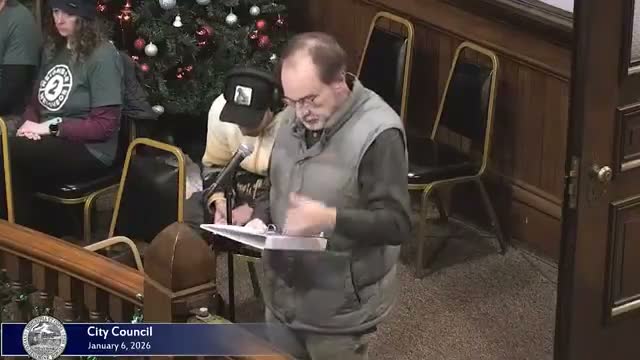 Residents press council on bridge closures, speaker-address policy and ICE concerns during public comment