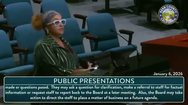 Resident alleges wrongful CalFresh termination; county counsel offers to follow up