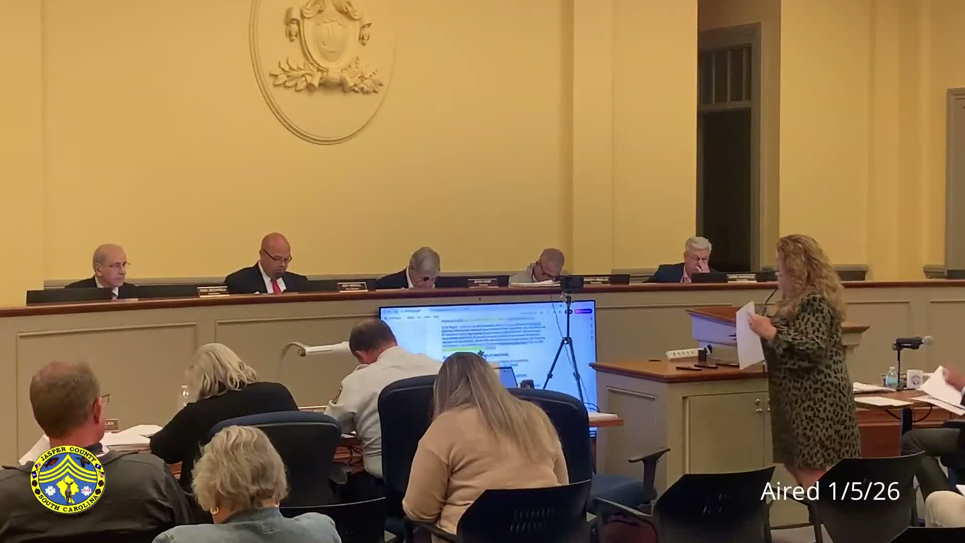 Jasper County approves $150M general‑obligation bond ordinance; adopts first reading of stormwater amendment