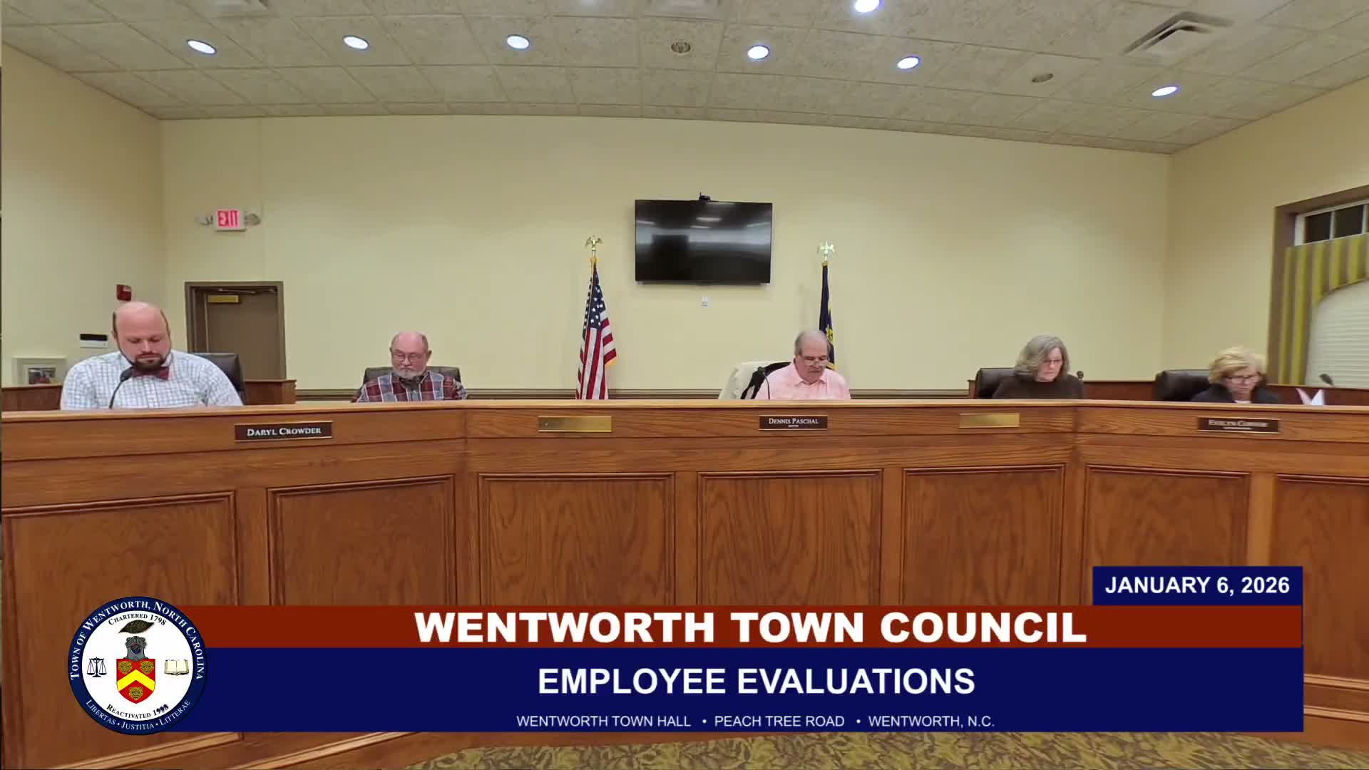 Wentworth council approves 3% merit raises for deputy clerk and town clerk