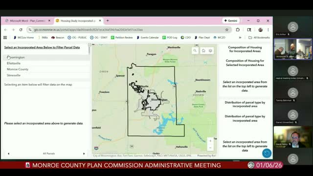 Monroe County GIS team unveils housing-inventory dashboard to help planning decisions