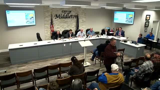 Middleton council tables Waterford subdivision phasing after resident raises flooding, notice concerns