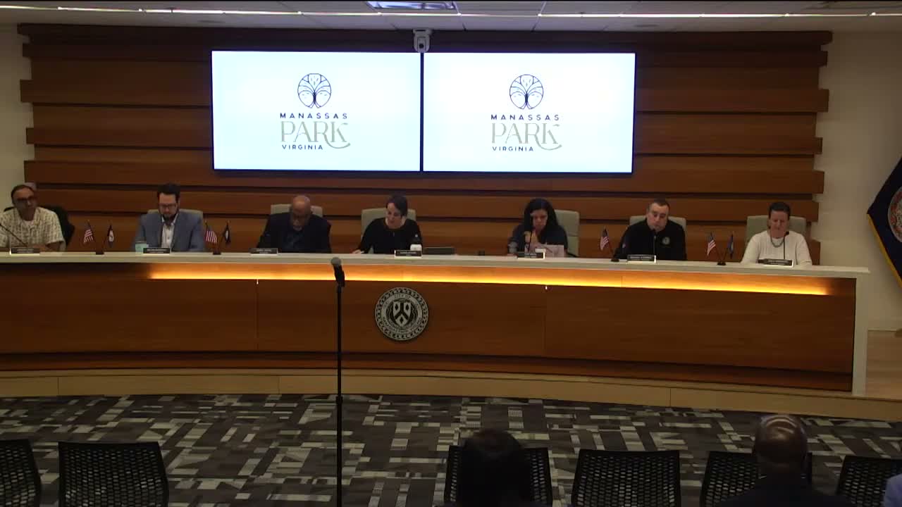 Manassas Park council welcomes newly elected treasurer and commissioner of the revenue