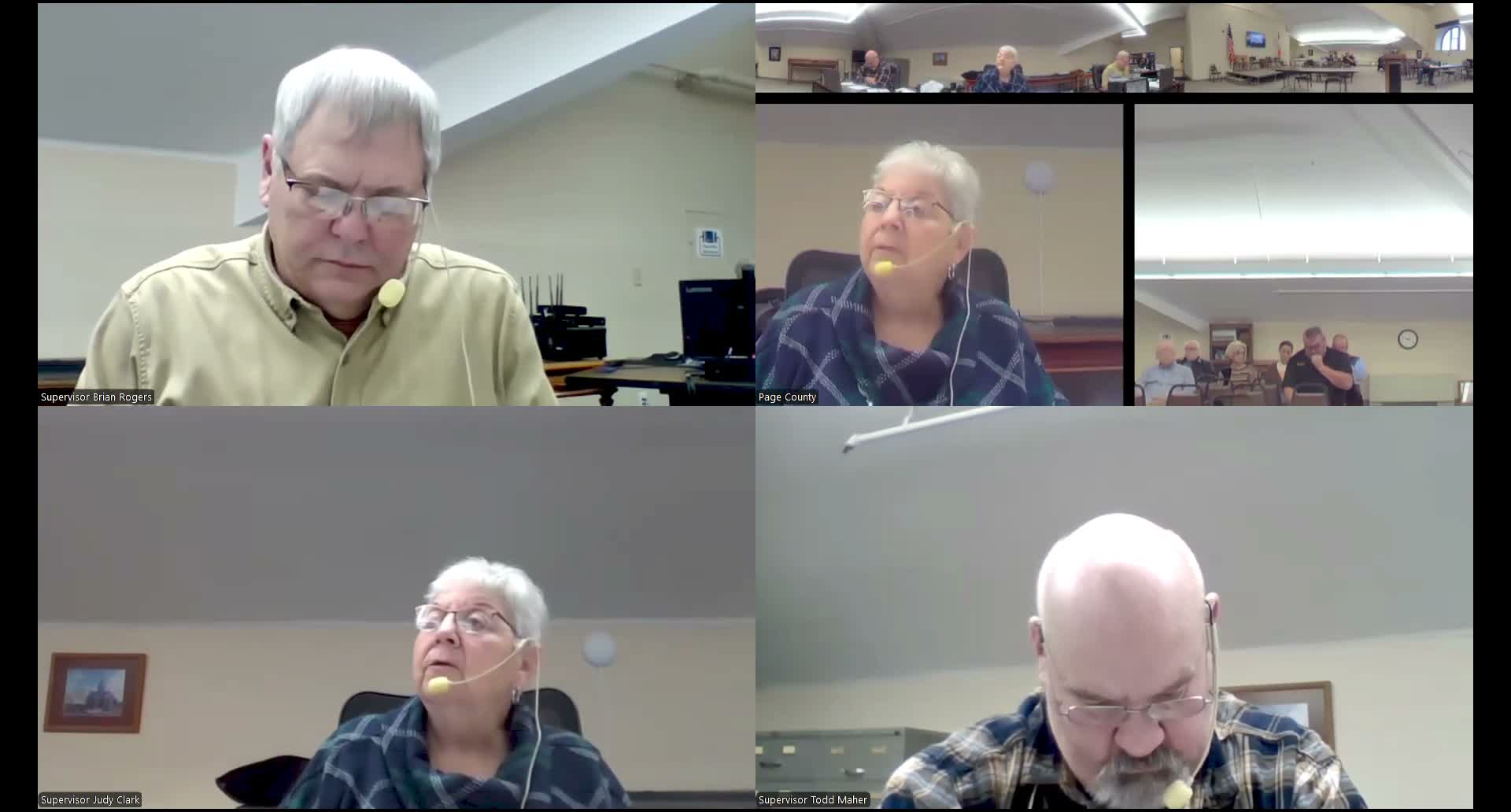 Supervisors discuss jail construction progress and concerns about declining 9‑1‑1 surcharge revenue