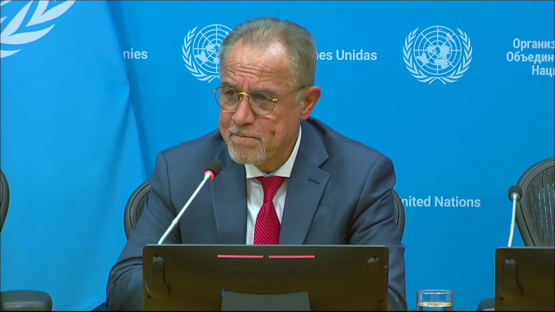 UN coordinator: dialogue on arms control ongoing; residual ISIS cells and security threats persist