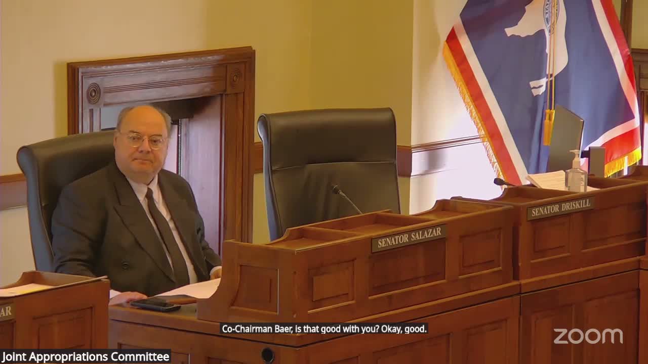 Appropriations subcommittee directs draft for Rural Health Transformation perpetuity fund, approves guardrails and reporting