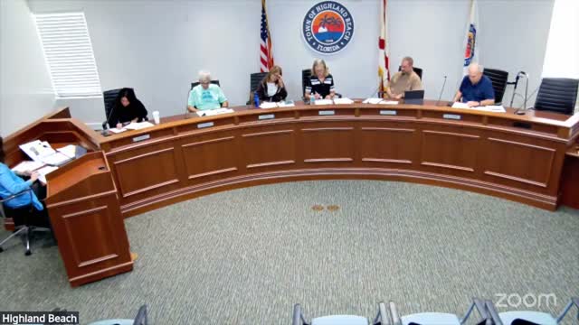 Highland Beach advisory board sets plan for Feb. 17 dune-restoration wine tasting, with payment and RSVP safeguards