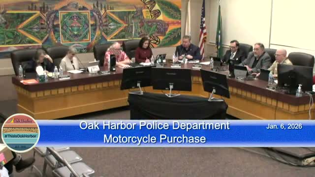 Votes at a glance: agenda, advisory‑board item tabled; EMS interlocal, Main Street PSA, and police motorcycle purchases approved