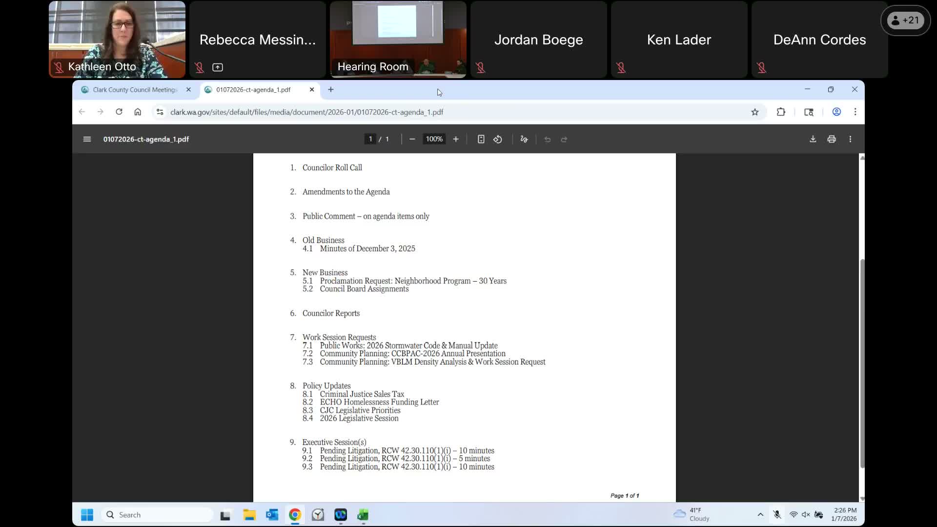 Clark County updates jail and sheriff policies to qualify for criminal-justice sales tax