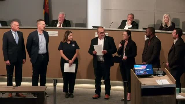 Gilbert issues proclamation for Human Trafficking Prevention Month, hears county and church coalition remarks