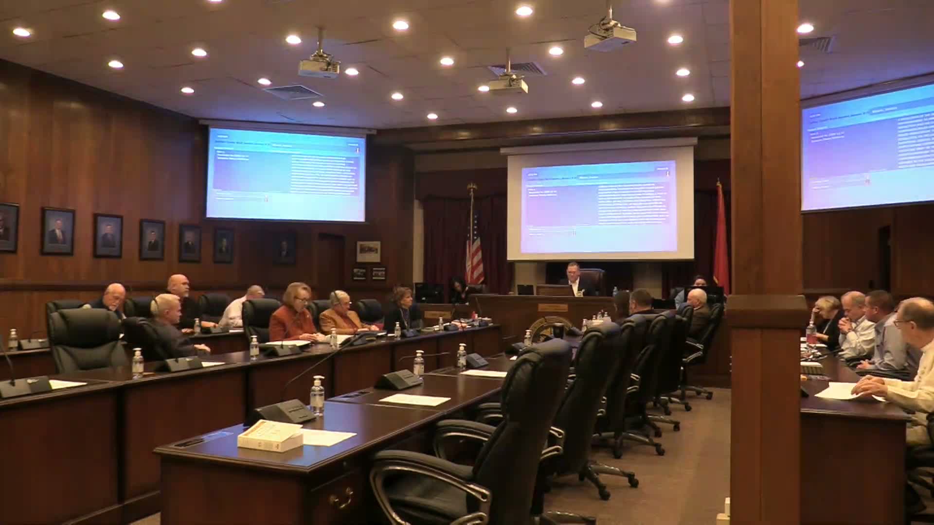 Commissioners place four‑month data‑mining and crypto moratorium resolution on consent calendar