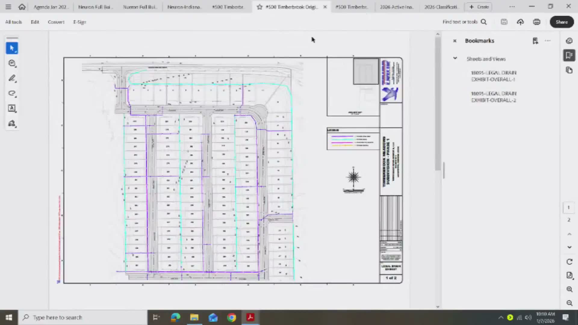 Board certifies Timberbrook Meadows assessments, signs mortgage satisfactions and approves annual drain list