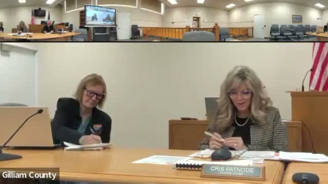 Gilliam County treasurer warns accounting conversion has delayed interest distributions, proposes interim monthly fix