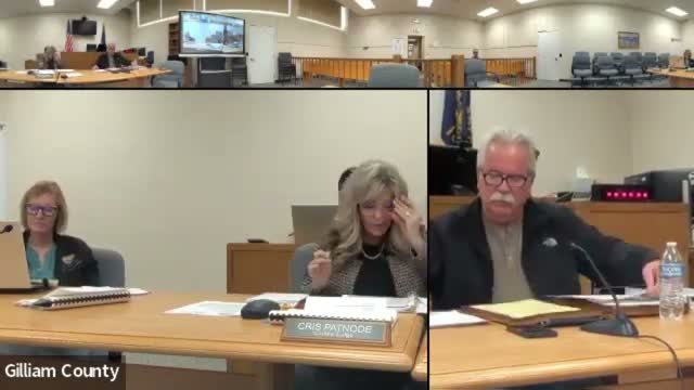 Gilliam County discusses formal grant agreements and reporting for economic enhancement and SIP funds