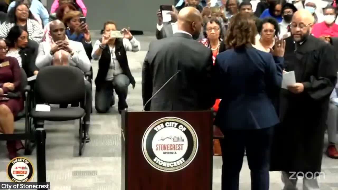 Stonecrest council swears in three newly elected members