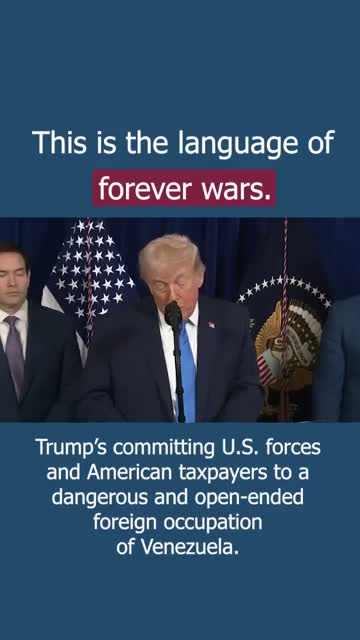 Unidentified speaker says they will remain "until such time as a proper transition can take place"