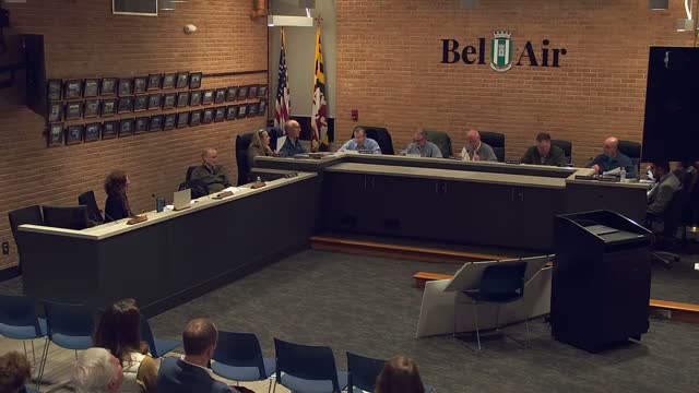 Bel Air planning commission conditions approval for J & S Medical Billing addition at 604 Moores Mill Road
