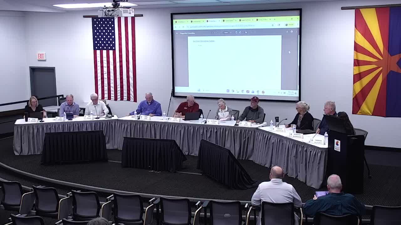 Properties committee recommends Beardsley clay and glass-fusion mural to governing board with up to $5,000 budget